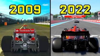 Evolution of Codemasters' F1 Games 2009-2022