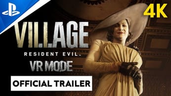 Resident Evil Village : la DINGUERIE sur PSVR2 😱 Official 4K Trailer