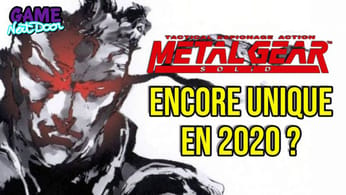 Metal Gear Solid : Unique en 98 comme en 2020 | Game Next Door