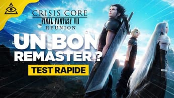 CRISIS CORE FF7 REUNION 🗡️ TEST RAPIDE (PS5) ► Un Bon Remaster ou pas ?