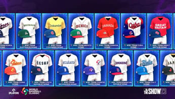 Représentez votre nation dans MLB The Show 23 avec les joueurs vedettes du World Baseball Classic