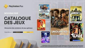 Découvrez les titres du Catalogue des jeux PlayStation  Plus de mars