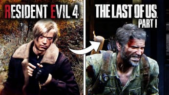 RESIDENT EVIL 4 REMAKE vs THE LAST OF US REMAKE - Physics and Details Comparison