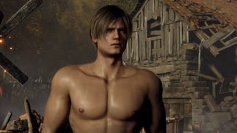 Resident Evil 4 Remake : la démo détruite par des mods très drôles, Leon est tout nu !