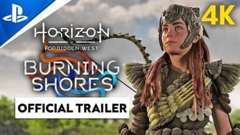 HORIZON Forbidden West : l'extension Burning Shores ouvre ses précommandes ⚡ Official PS5 Trailer