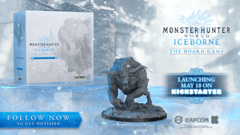 Un jeu de société Monster Hunter World: Iceborne arrive