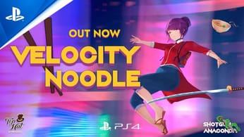 Velocity Noodle - Launch Trailer | PS4 Games