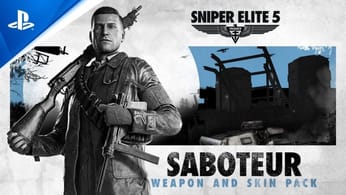 Sniper Elite 5 - Saboteur Weapon & Skin Pack Trailer | PS5 & PS4 Games