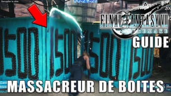 FINAL FANTASY VII REMAKE - COMMENT FAIRE 30 000 AU BRISE-BOÎTES (Difficile) (Massacreur de boîtes)