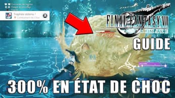 FINAL FANTASY VII REMAKE - COMMENT DÉPASSER 300% DE BONUS EN ÉTAT DE CHOC (Combattant de choc)