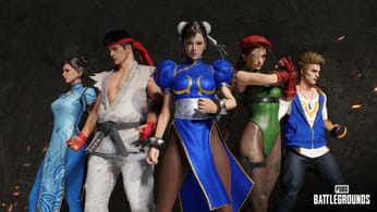 Découvrez les skins Street Fighter pour PUBG: Battlegrounds