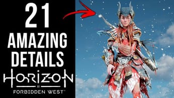 21 AMAZING Details in Horizon Forbidden West