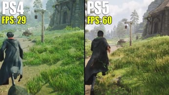 Hogwarts Legacy PS4 vs. PS5 Comparison | Loading Times, Graphics, FPS Test