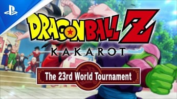 Dragon Ball Z: Kakarot - Trailer du DLC 5 : Ground Battle - 23ème championnat mondial | PS5, PS4