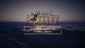 Quêtes de didacticiel du Story Creator Mode