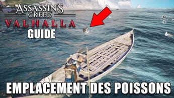 ASSASSIN'S CREED VALHALLA : EMPLACEMENT DE TOUS LES TYPES DE POISSON : GUIDE  Belle prise !