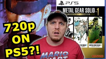 This gameplay is 720p?! Metal Gear Solid Master Collection is WIERD on PS5 and Nintendo Switch!