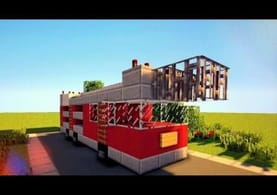Comment faire un camion de pompier dans minecraft