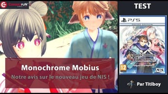 [TEST] MONOCHROME MOBIUS: Rights and Wrongs Forgotten sur PS5