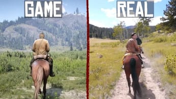 L'image du jour : Red Dead Redemption 2 VS la vraie vie