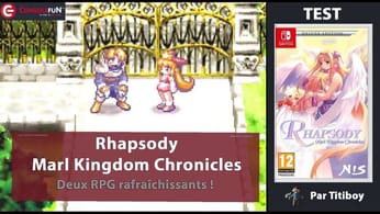 [TEST] RHAPSODY: MARL KINGDOM CHRONICLES sur Switch & PS5