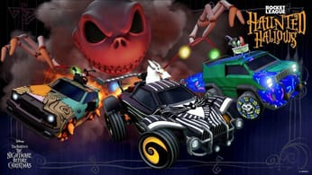 Rocket League fête Halloween avec Jack Skellington !