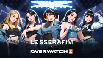 Overwatch 2 : Une collaboration musicale avec le groupe Kpop LE SSERAFIM