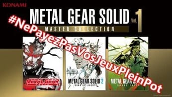 BON PLAN sur Metal Gear Solid Master Collection Vol. 1 : où le trouver pas cher (#NePayezPasVosJeuxPleinPot)