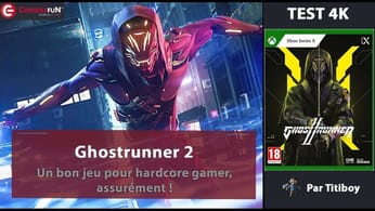 [TEST 4K] GHOSTRUNNER 2 sur XBOX & PS5 - Un bon jeu pour Hardcore Gamer !