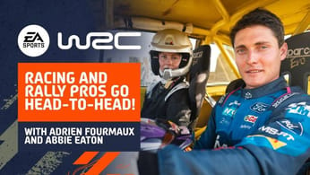 EA SPORTS WRC • Racing and Rally Pros go head-to-head! (ft. Adrien Fourmaux & Abbie Eaton)