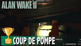 COUP DE POMPE - OÙ TROUVER LE FUSIL À POMPE / CODE DU CADENAS  - TROPHÉE / SUCCÈS  ALAN WAKE 2
