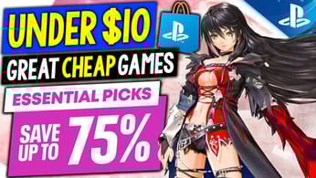 10 AWESOME PSN Game Deals UNDER $10! PSN ESSENTIAL PICKS SALE 2023 Great CHEAP PS4/PS5 Games to Buy!