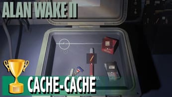 CACHE-CACHE - OÙ TROUVER TOUTES LES CACHES DE LA SECTE ET LES BOÎTES REPAS - TROPHÉE - ALAN WAKE 2