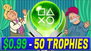 Easy $1 Platinum Game With 50 Trophies | Our Guest Tonight Quick Trophy Guide PS4, PS5