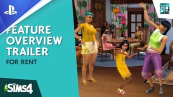 Les Sims 4 - Trailer de gameplay du pack d’extension À louer | PS5, PS4