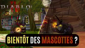 Un Bonus De Malade Pour Passer Niveau 100 Et Bientôt Des Mascottes Dans Diablo 4 ?