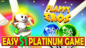 New Easy $1 Platinum Game | Flappy Eros Quick Trophy Guide