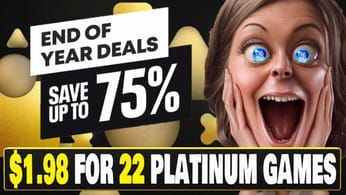 22 Easy Platinum Games For $1.98 - PSN End of Year Deals 2023 - $0.09 Platinums