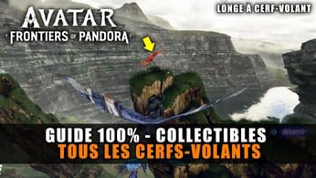 Avatar Frontiers of Pandora : Emplacement de tous les CERFS-VOLANTS (Guide 100%) Longe à cerf-volant