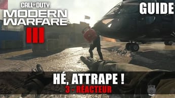 Call of Duty Modern Warfare 3 (2023) : Hé, Attrape ! - Guide Trophée 🏆 - Bonbonne inflammable