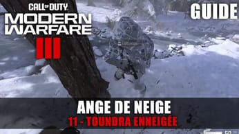 Call of Duty Modern Warfare 3 (2023) : Ange de neige - Guide 🏆 Toundra enneigée Sniper