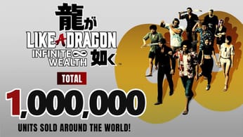 Like a Dragon: Infinite Wealth atteint le million d'exemplaires expédiés