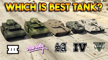 WHICH IS BEST TANK IN EVERY GTA GAME? (FROM GTA 5 TO GTA 3)