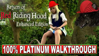 Return of Red Riding Hood 100% Platinum Walkthrough - Easy & Weird Platinum Game With 51 Trophies