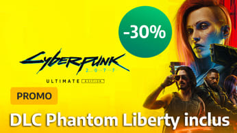 Promo PS5 : la version Ultime de Cyberpunk 2077 à -30%