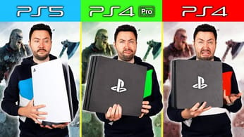 PS5 vs PS4 Pro vs PS4 : le Gros Comparatif ! (rapidité, gameplay...)