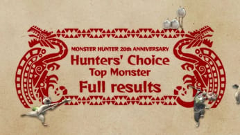 Monster Hunter 20th Anniversary - Hunters' Choice: Top Monster | Full Results!