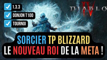 Le Nouveau Build Sorcier Téléportation Blizzard Qui Détruit La Meta Du Tournoi Et Le Endgame !