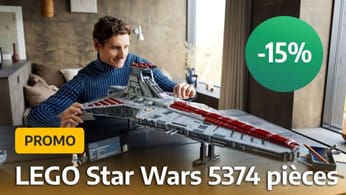 Le LEGO Venator, l’un des plus grands sets Star Wars bénéficie de -15% de promotion