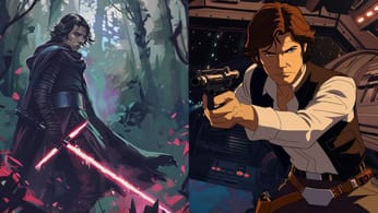 11 images de Star Wars en version Ghibli
